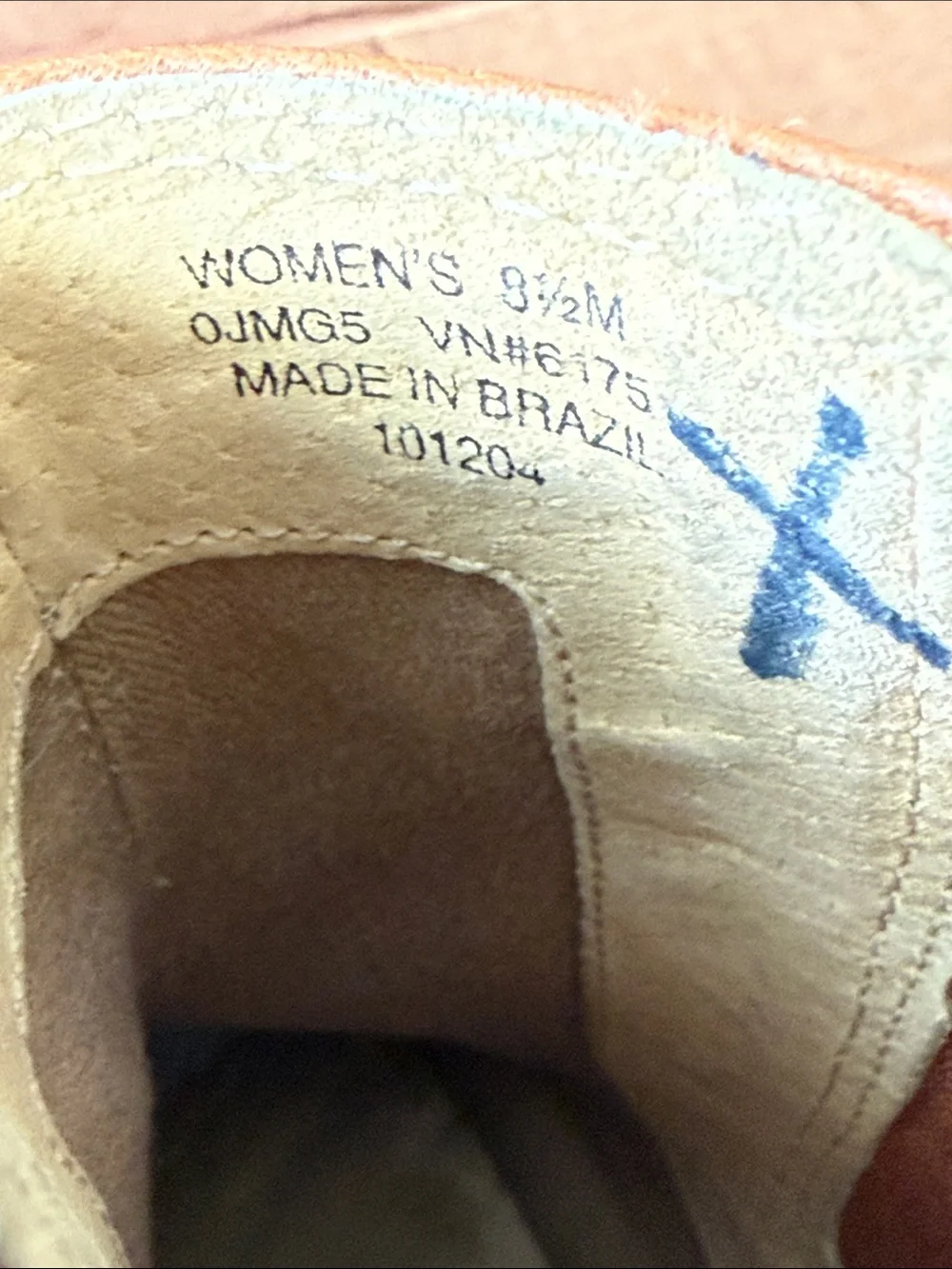 L.L. Bean vintage cognac leather chelsea boots lug sole 8.5 women’s